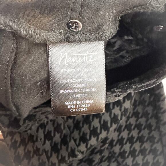 Nanette Lepore Jegging Houndstooth Patterned Denim Jeans Size 4 NWT - Picture 8 of 9